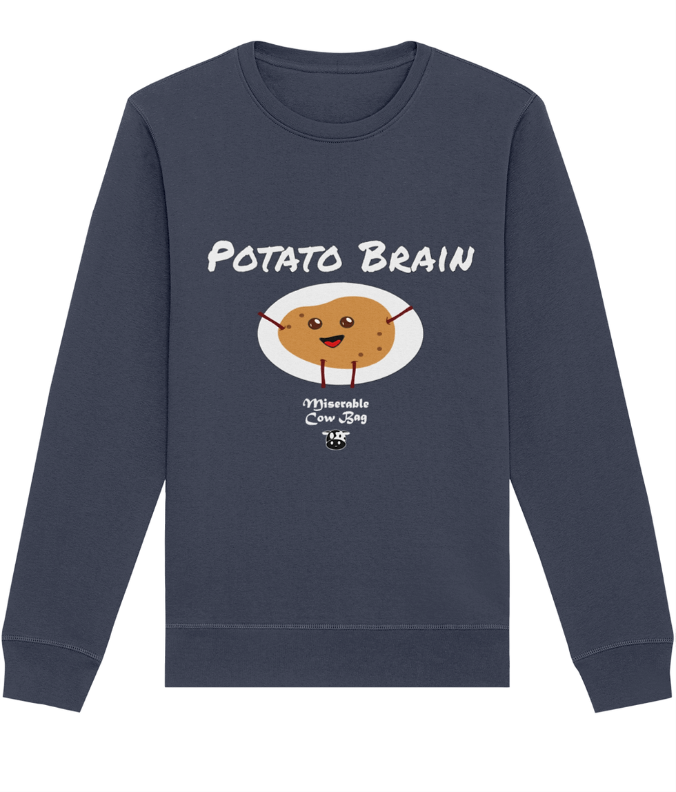 Thumbnail: Roller Sweatshirt MCB Potatobrainwhite