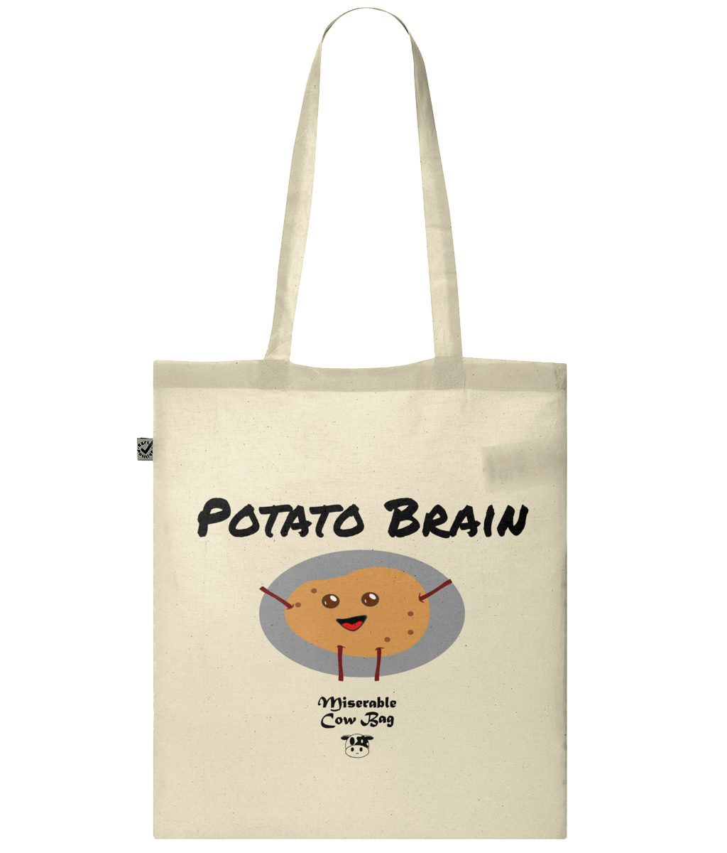 Classic Shopper Tote Bag MCB Potatobrain001
