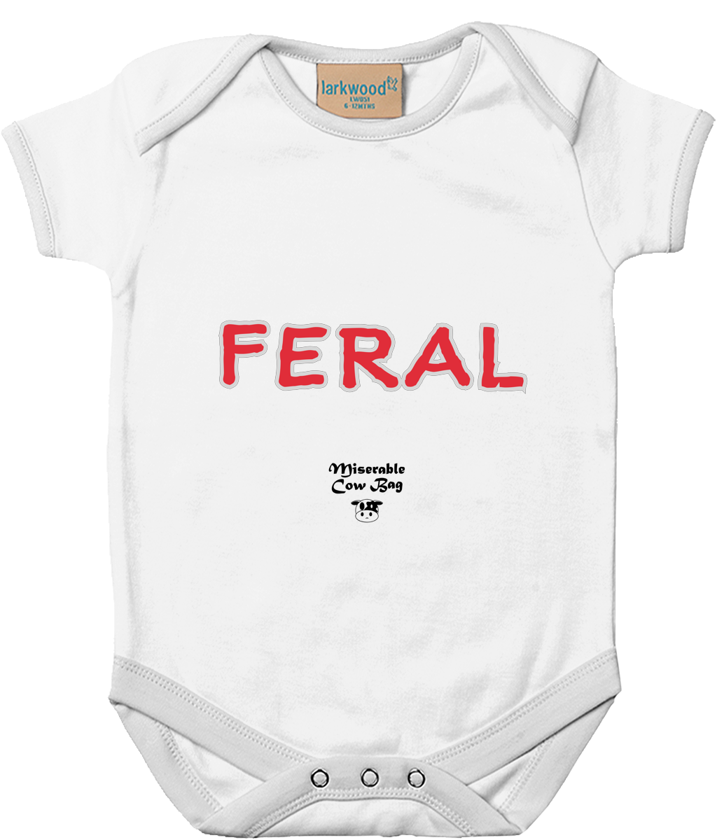 Larkwood Baby Bodysuit Feral kids 01