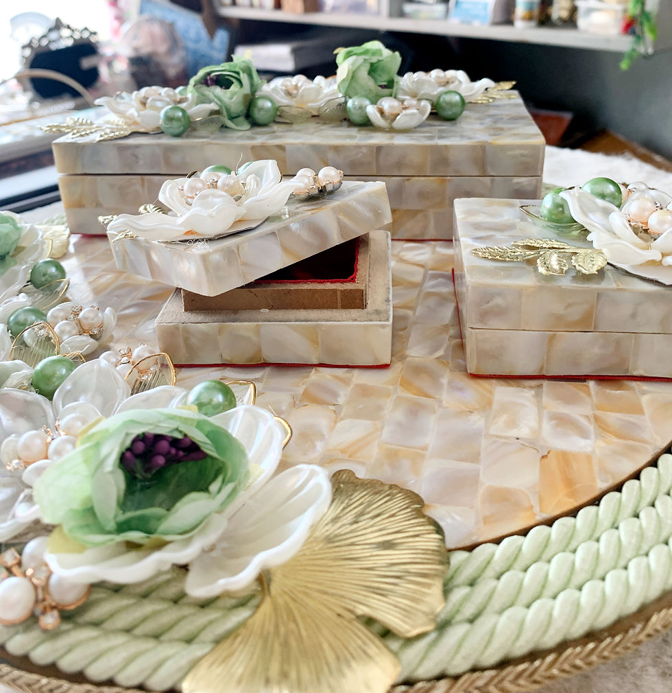 Thumbnail: COMBO-MOP 12'' Platter with Cash Box & Ginni Box (Green)