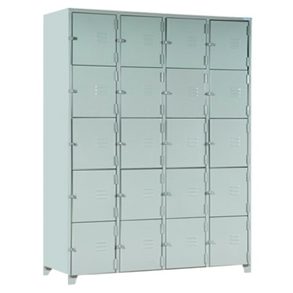 Armário Roupeiro de Aço 20 Portas