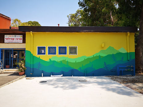 נוף הרים קרית ים