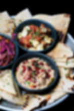 Food served for a group.