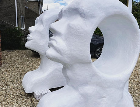 Giant Artistic Heads