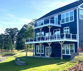 Three story deck