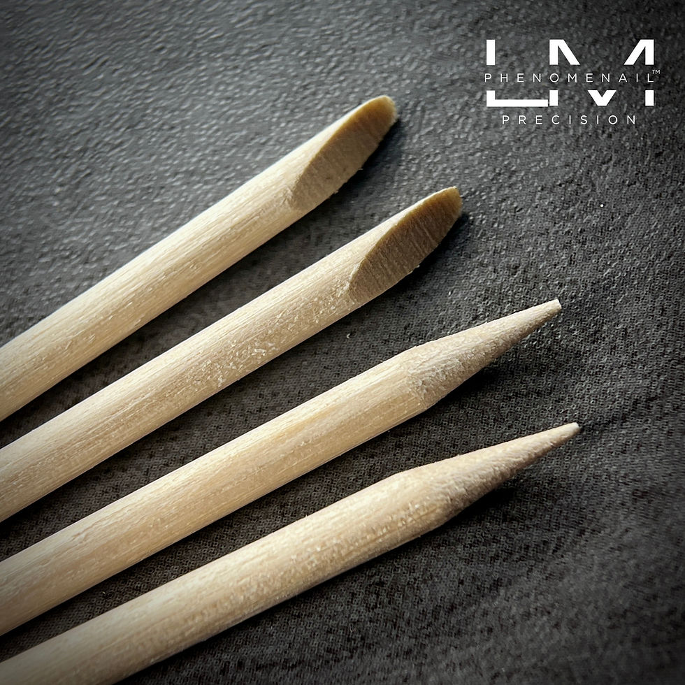 Phenomenail™ Precision 7.5cm Duo-Tipped Orangewood Sticks – disposable cuticle and cleanup tools | phenomenail.co.uk