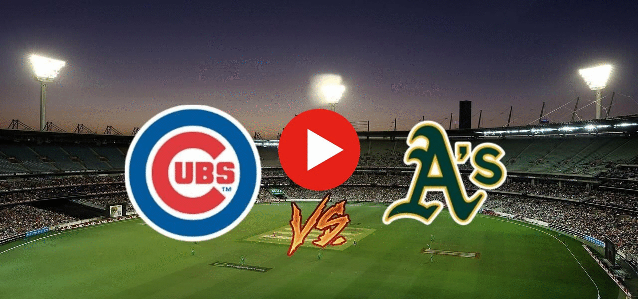 Chicago Cubs VS Oakland Athletics live watch 20 March 2024 L News