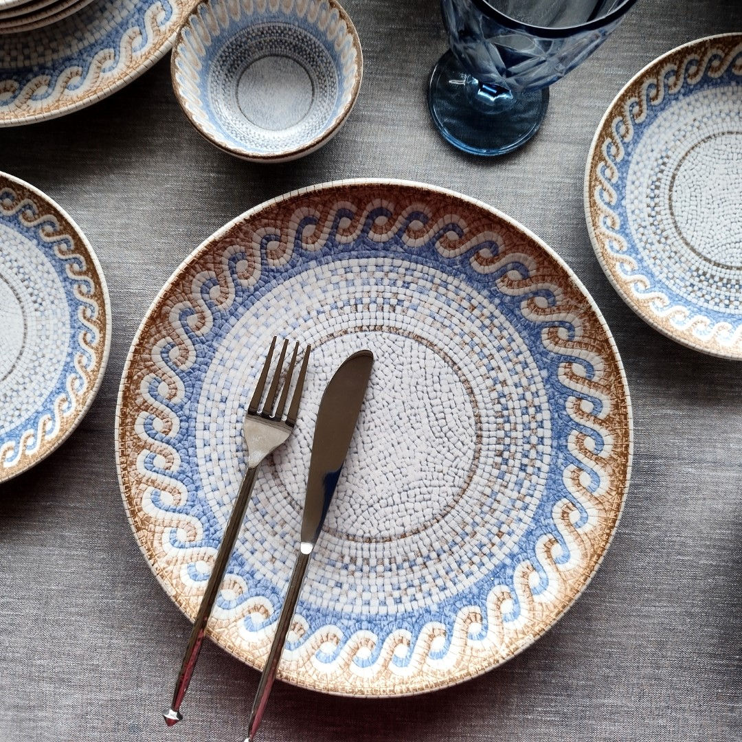 Devnow Antakya Porcelain 21 PCs Dinner Set