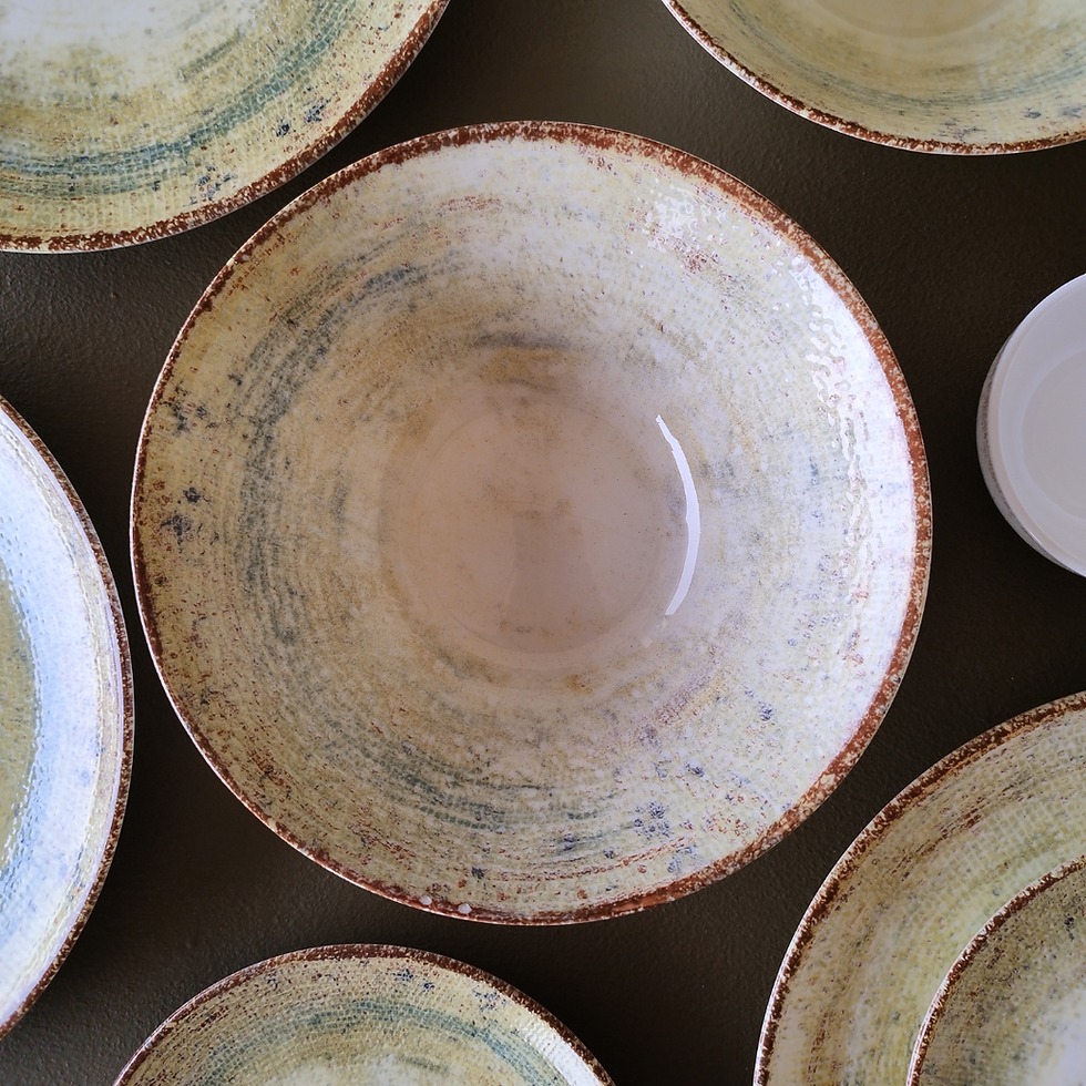 Thumbnail: JCPL Fine Porcelain Textures 20-Piece Dinner Set