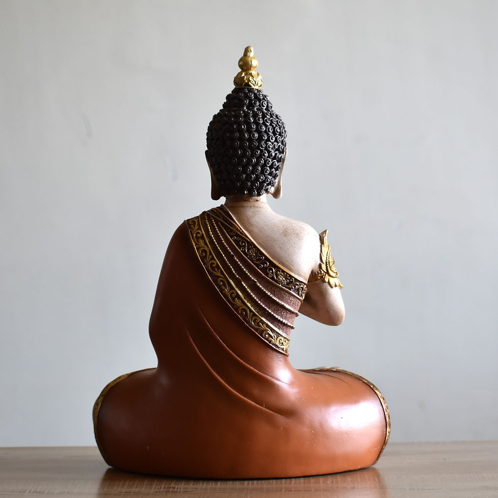 Thumbnail: Handcrafted Meditating Buddha Statue – 15 Inch