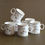 Thumbnail: Devnow Floral Handcrafted Tea Cups with Gold Banding – Set of 6