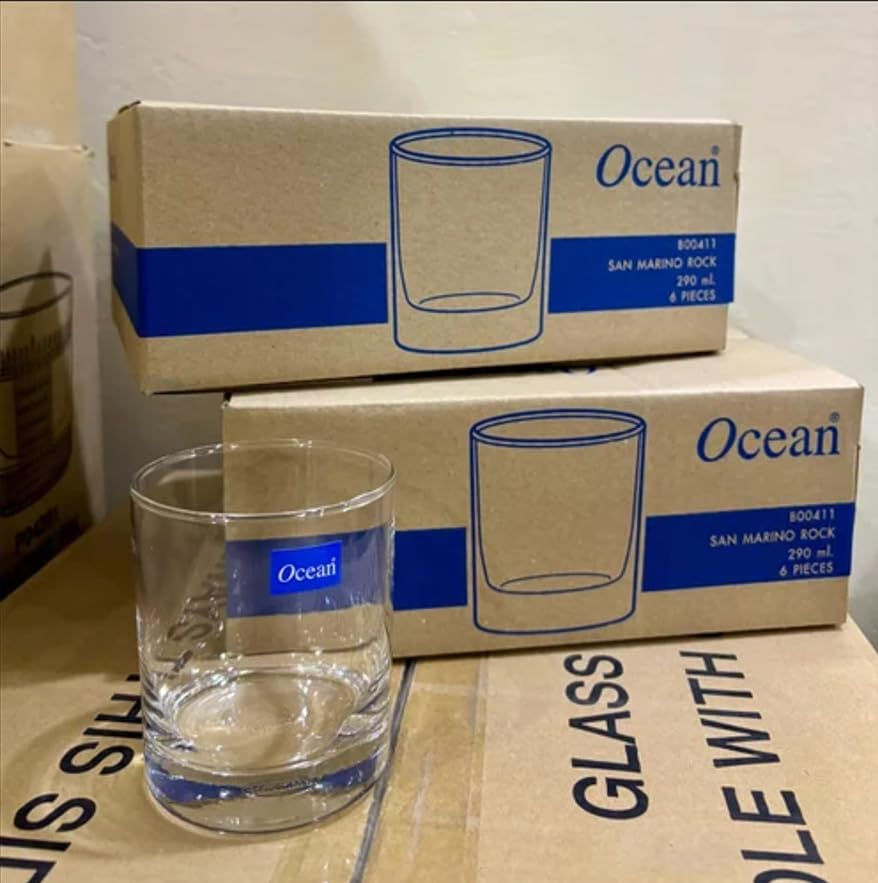 Thumbnail: Ocean San Marino Rock Glass Set of 6 – 290ml
