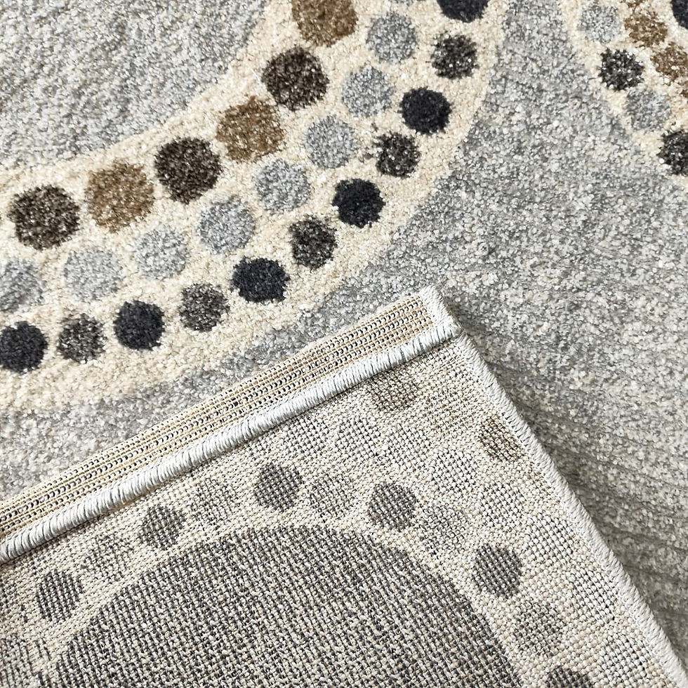 Thumbnail: Treasure Multicolour Machine Woven Printed Carpet - 4x6 Feet