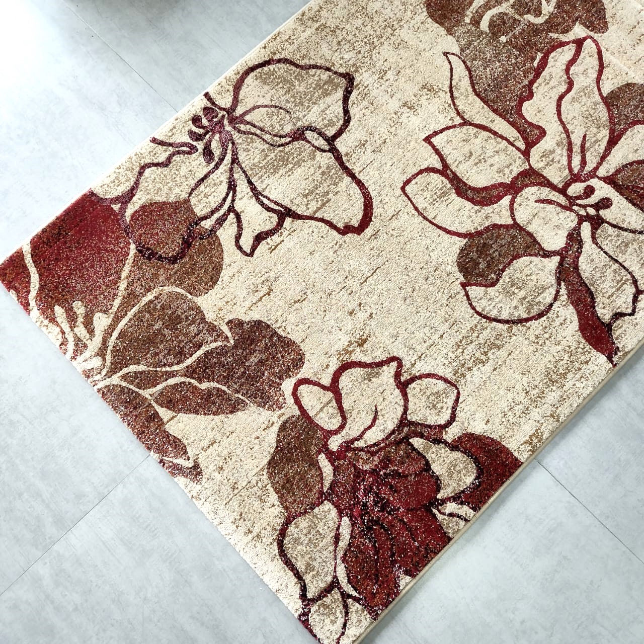 Treasure Multicolour Machine Woven Printed Carpet - 4x6 Feet