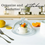 Thumbnail: Glass Cake Plate with Dome for Cakes, Pastries & Desserts
