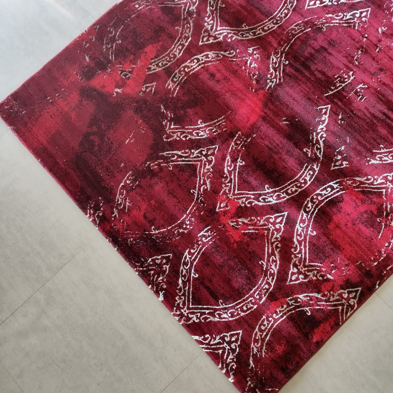 Treasure Multicolour Machine Woven Printed Carpet - 5x7 Feet