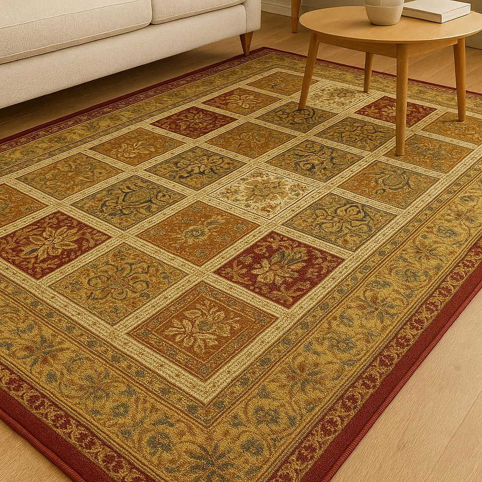 Thumbnail: OBSESSIONS Esfahan Polypropylene Heat Set Traditional Carpet 120 cms x 170 cms