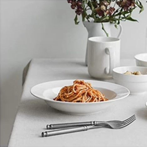 Thumbnail: Clay Craft Basic Soup Or Pasta Plate 7 Inches (Set of 4)