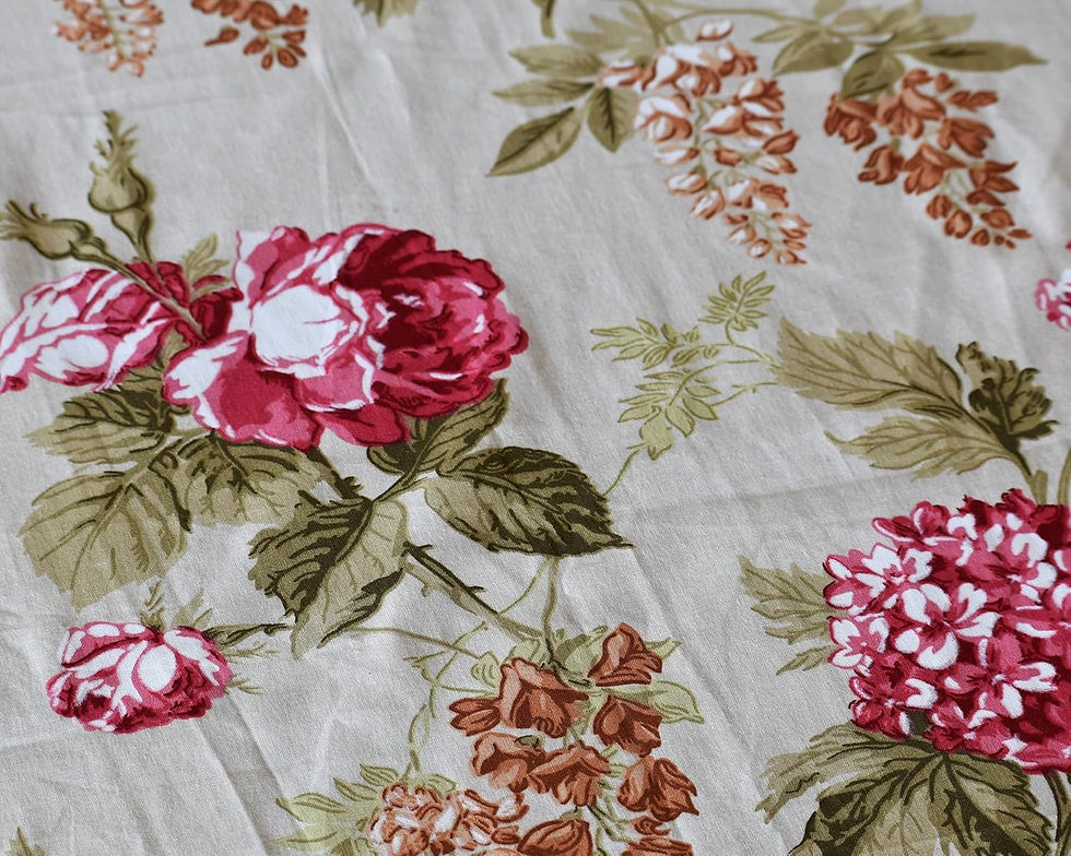 Thumbnail: Metropolis Cotton Printed King Size Bedsheet with Quilted Pillow Covers