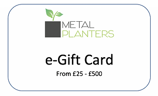 Metal Planters Gift voucher 