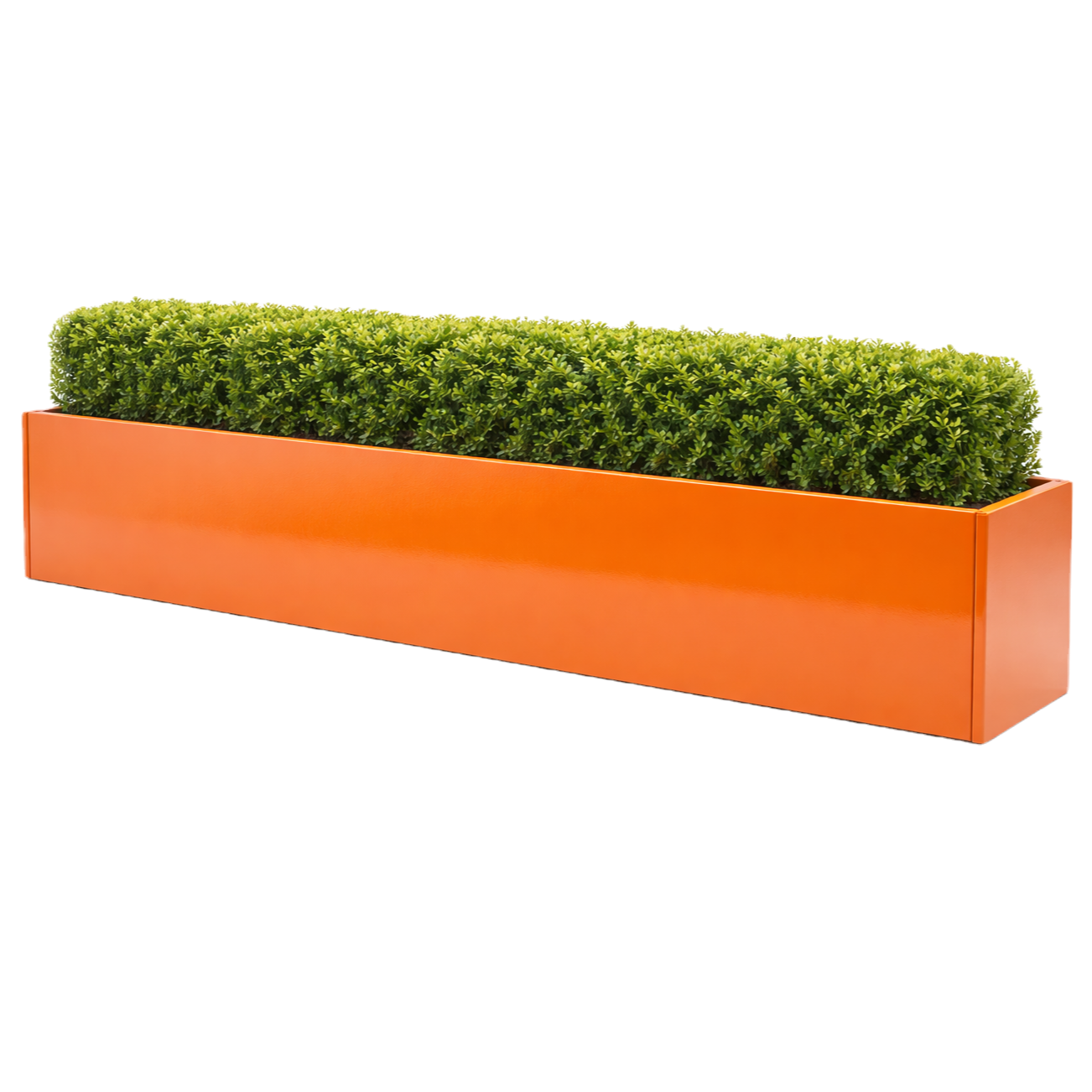 Powder-coated Metal Planter 2500 x 400 x 600 mm