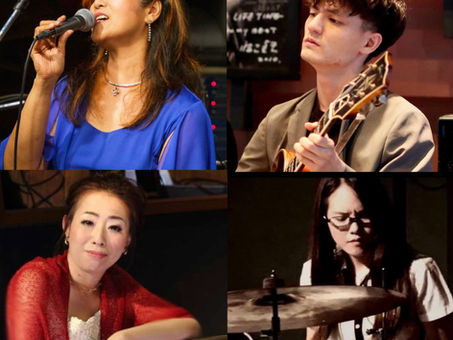 ４月のおすすめライブ情報★4/25 マリテス　兵頭優季　杉山慧　丸谷茜