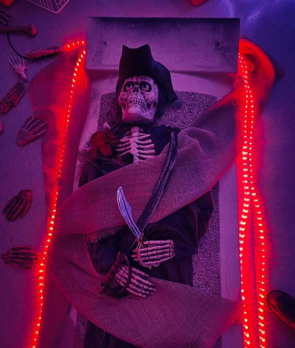 A Famous Pirate at the HAUNTED SCHOOL?