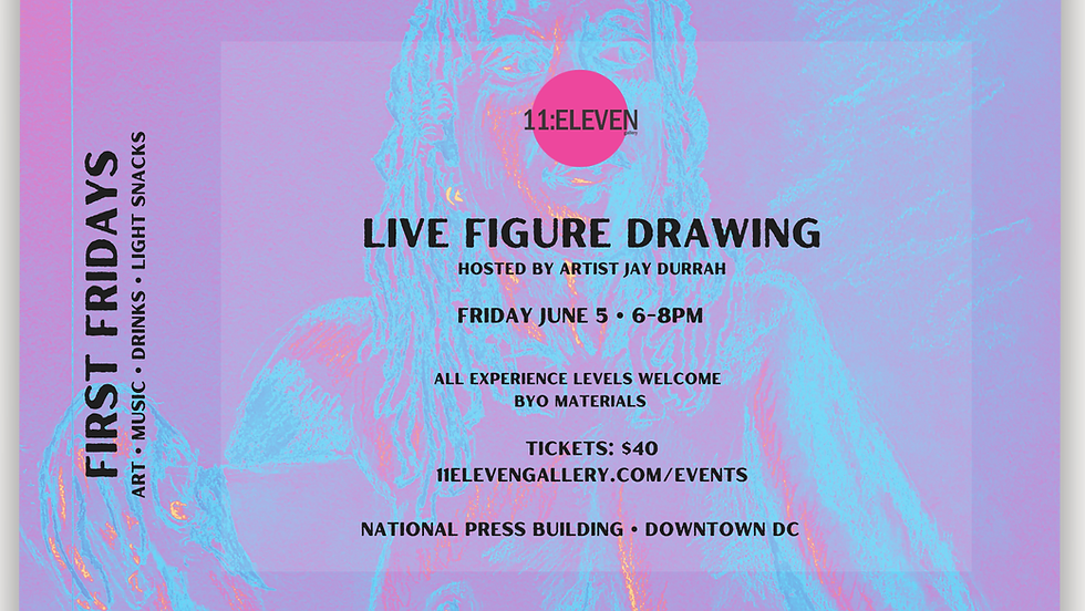 Live Figure Drawing Session