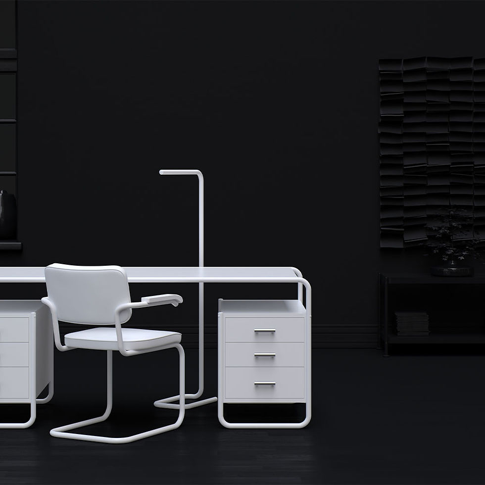 Thumbnail: Thonet, S 285 Schreibtisch