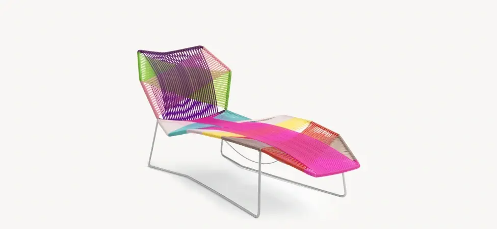 Thumbnail: Moroso, Tropicalia Outdoor Chaise Longue