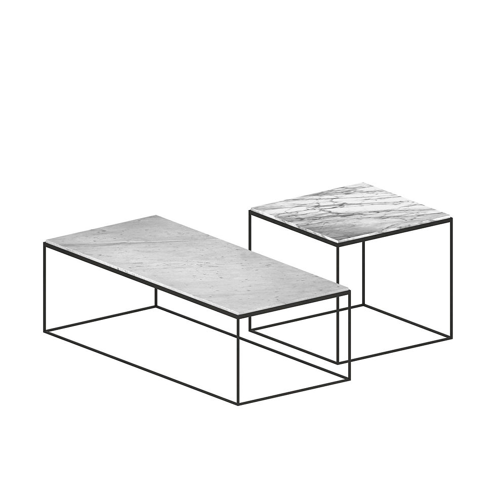 Thumbnail: Zeus, Slim Marble Couchtisch