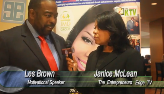Les Brown and Janice