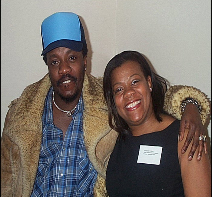 Anthony Hamilton and Janice
