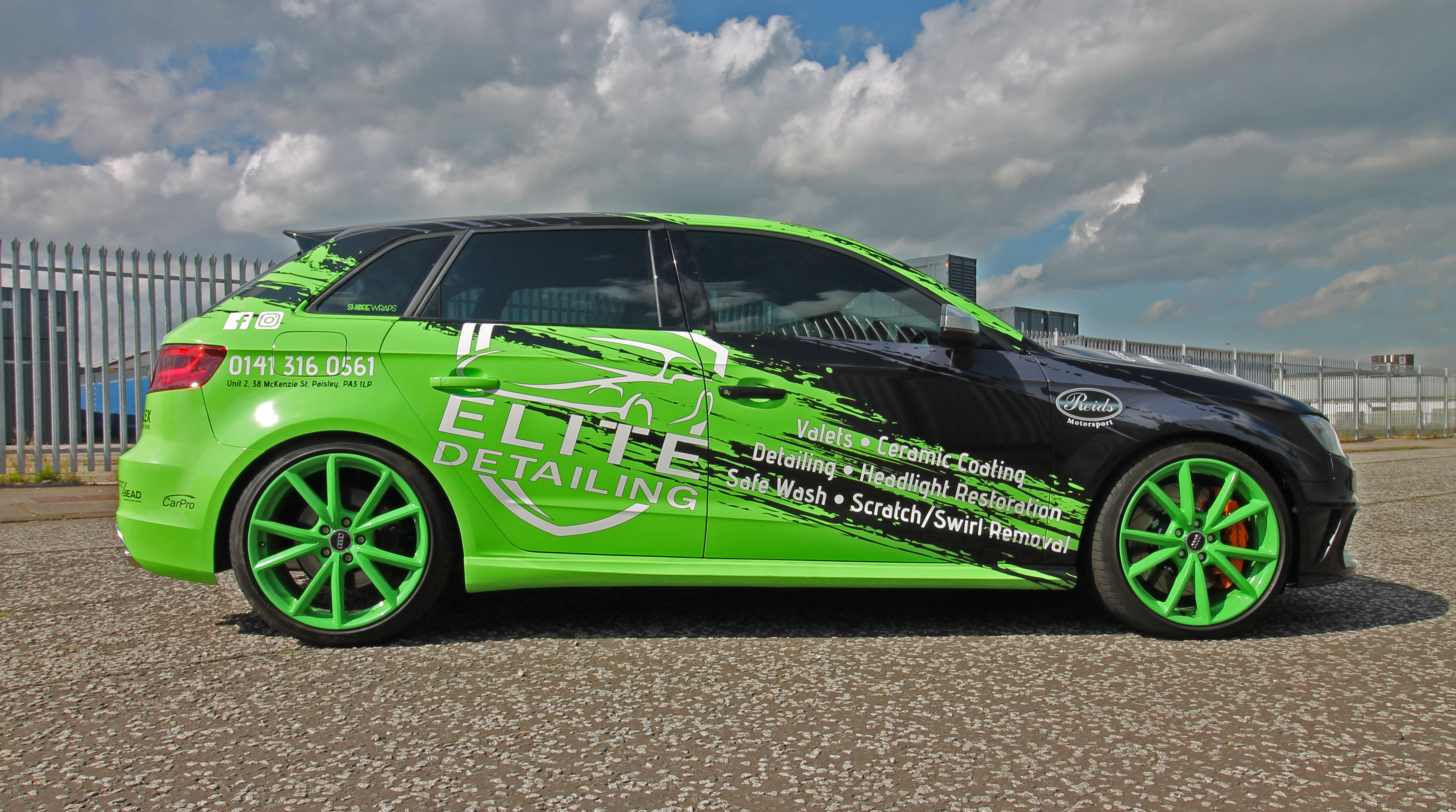 Printed Car Wraps, Custom Design Car Graphics, Motorsport Livery