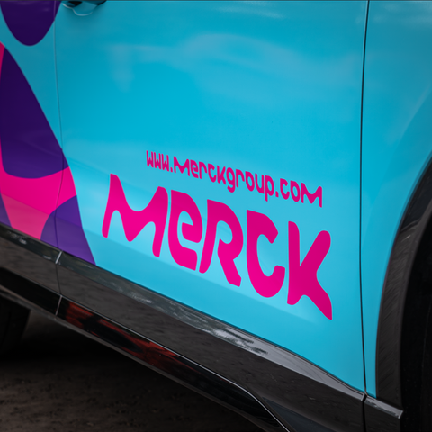 Audi Full Printed Wrap Merck