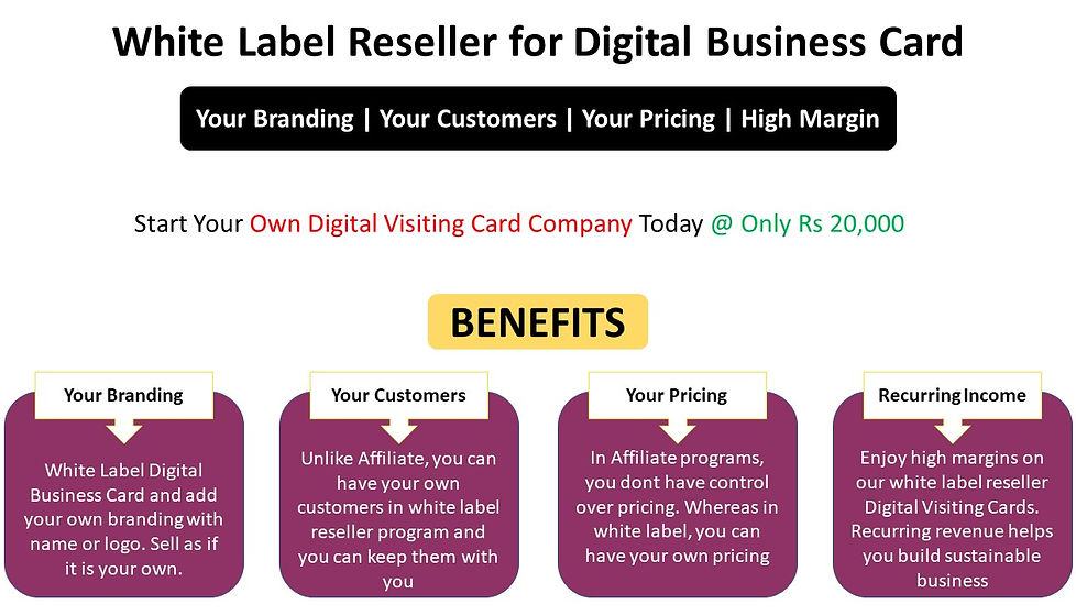 White Label Reseller for Digital Busines