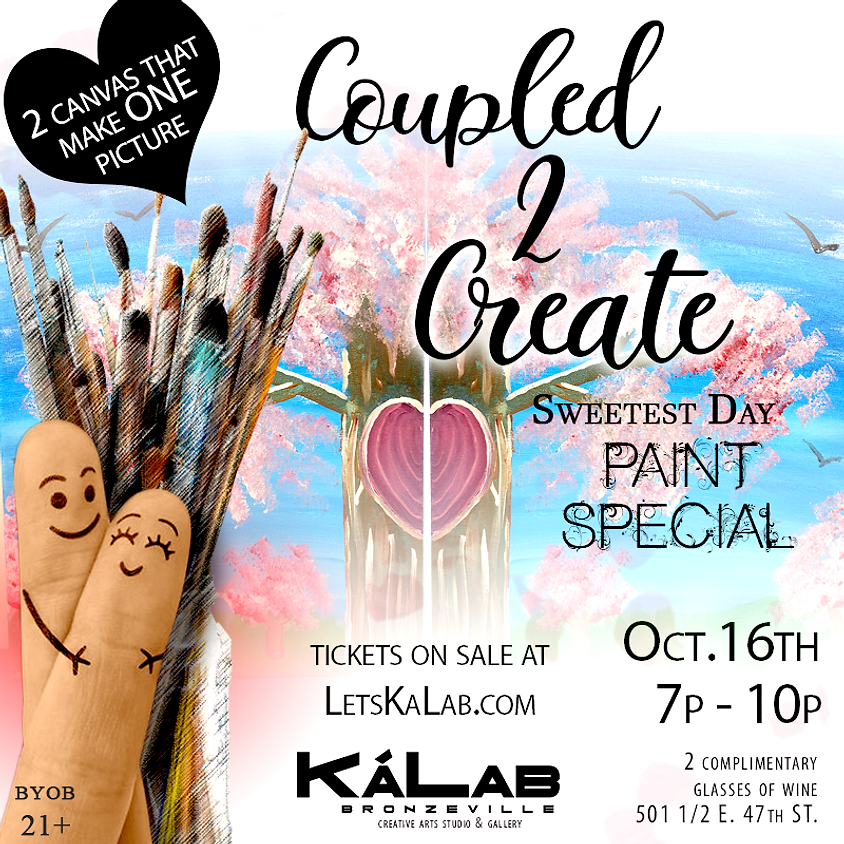 Coupled 2 Create Sweetest Day Paint Special