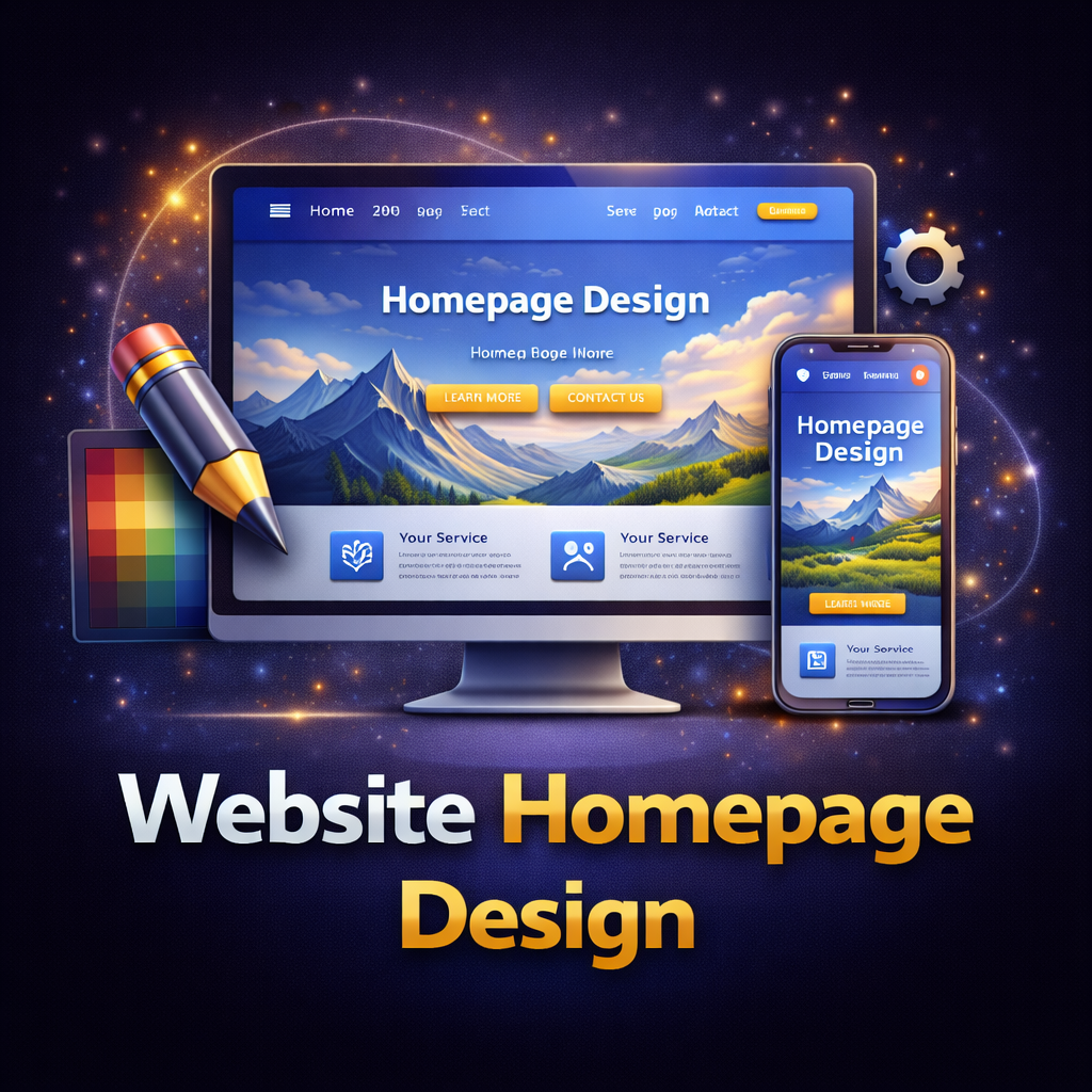 Website Homepage Design