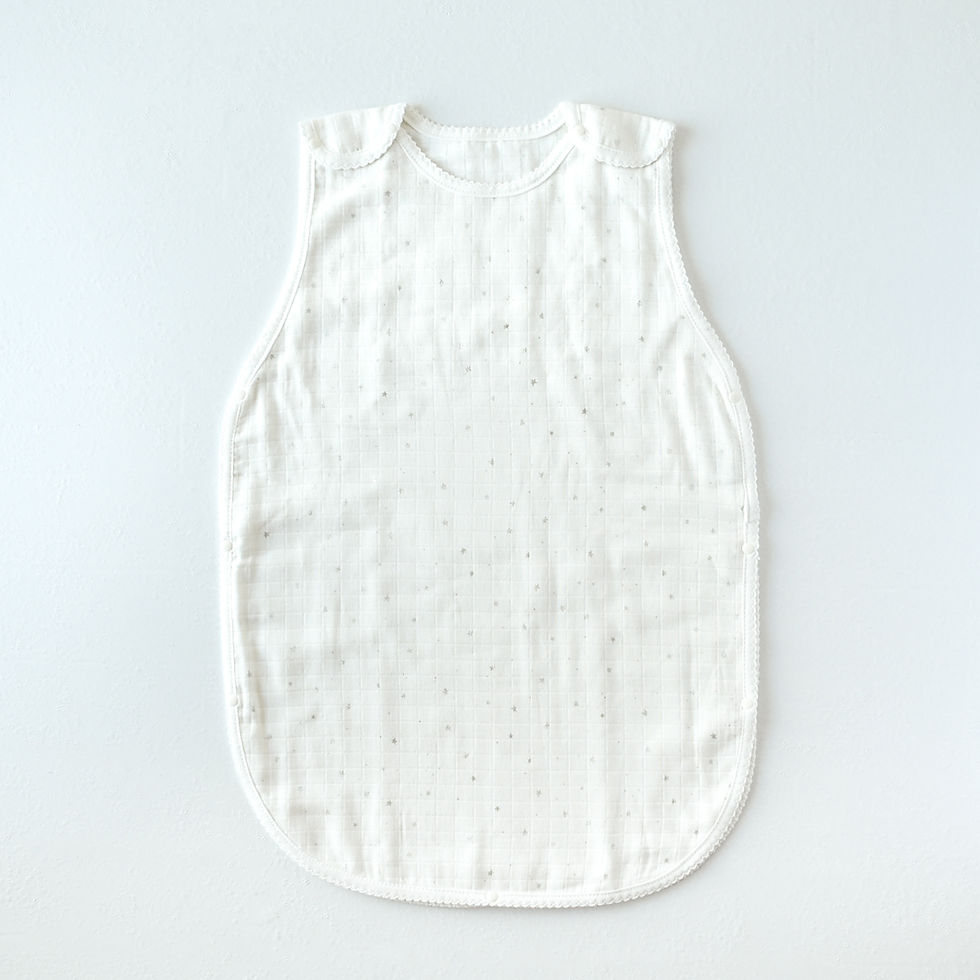 星シルバー×オフ白