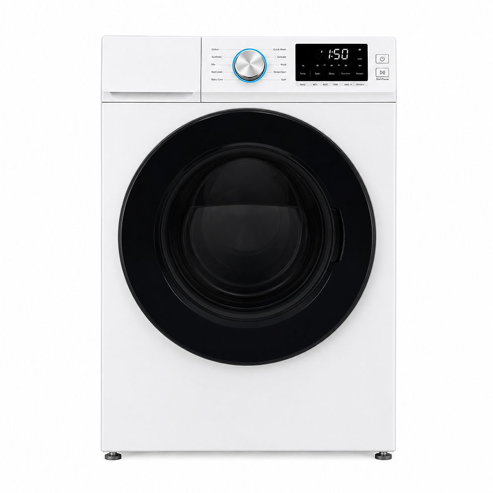 Thumbnail: Washer Dryer Set -27" Vesta 5.2/8 VDY-MACAO-27WH / VWS-HONGKONG -27WH- F / L / W