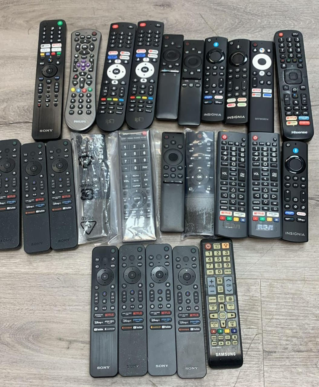 Tv Remote Control in Different - Brands