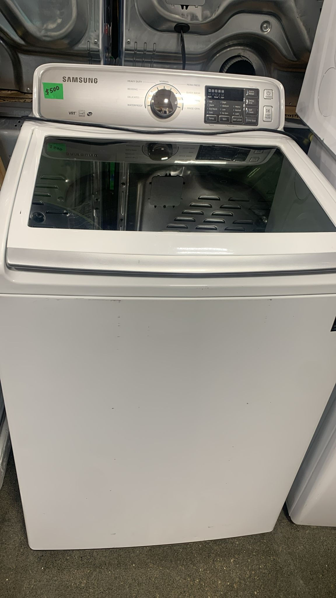 Washer - Samsung WA45H7000AW Top Load - White - Used