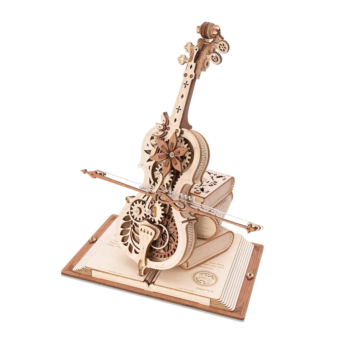 Rokr Mechanical-AMK63-Music Box Magic Cello