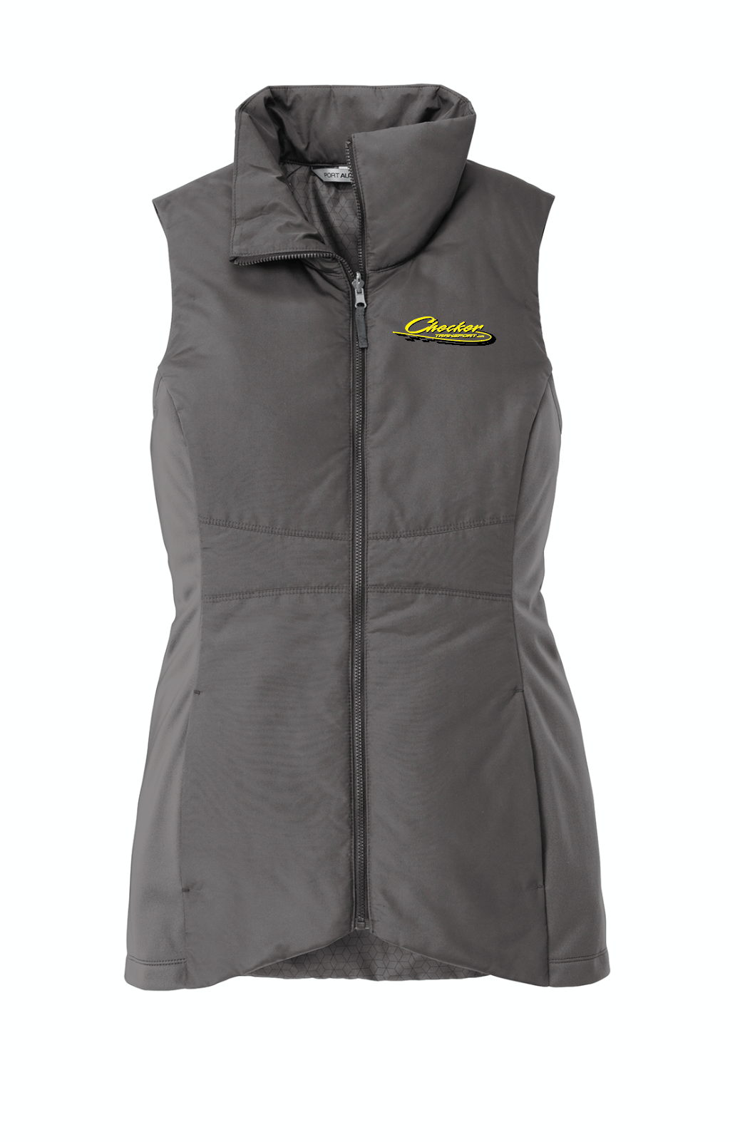 Checker Graphite Port Authority Women's Collective Insulated Vest