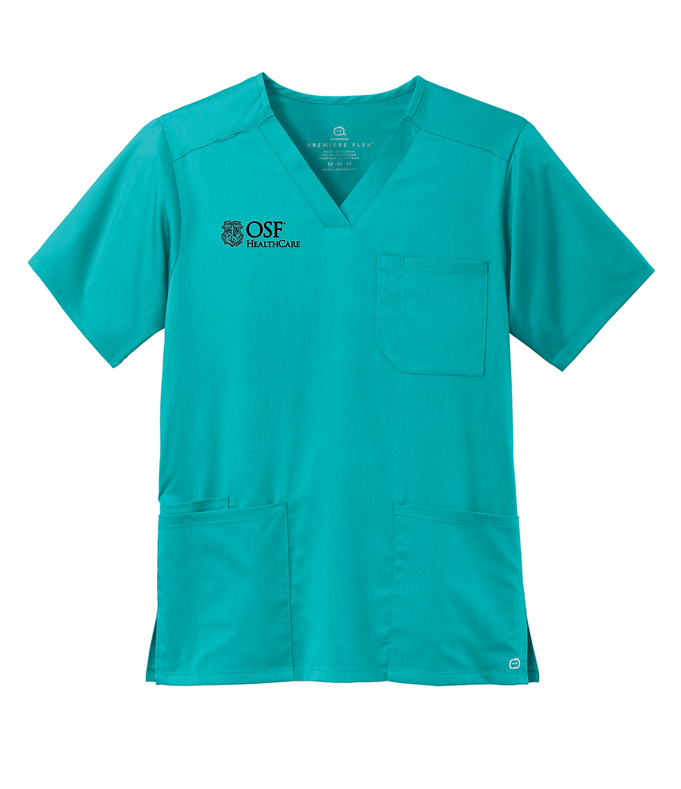 Thumbnail: OSF Wink™ Unisex Premiere Flex V-Neck Top