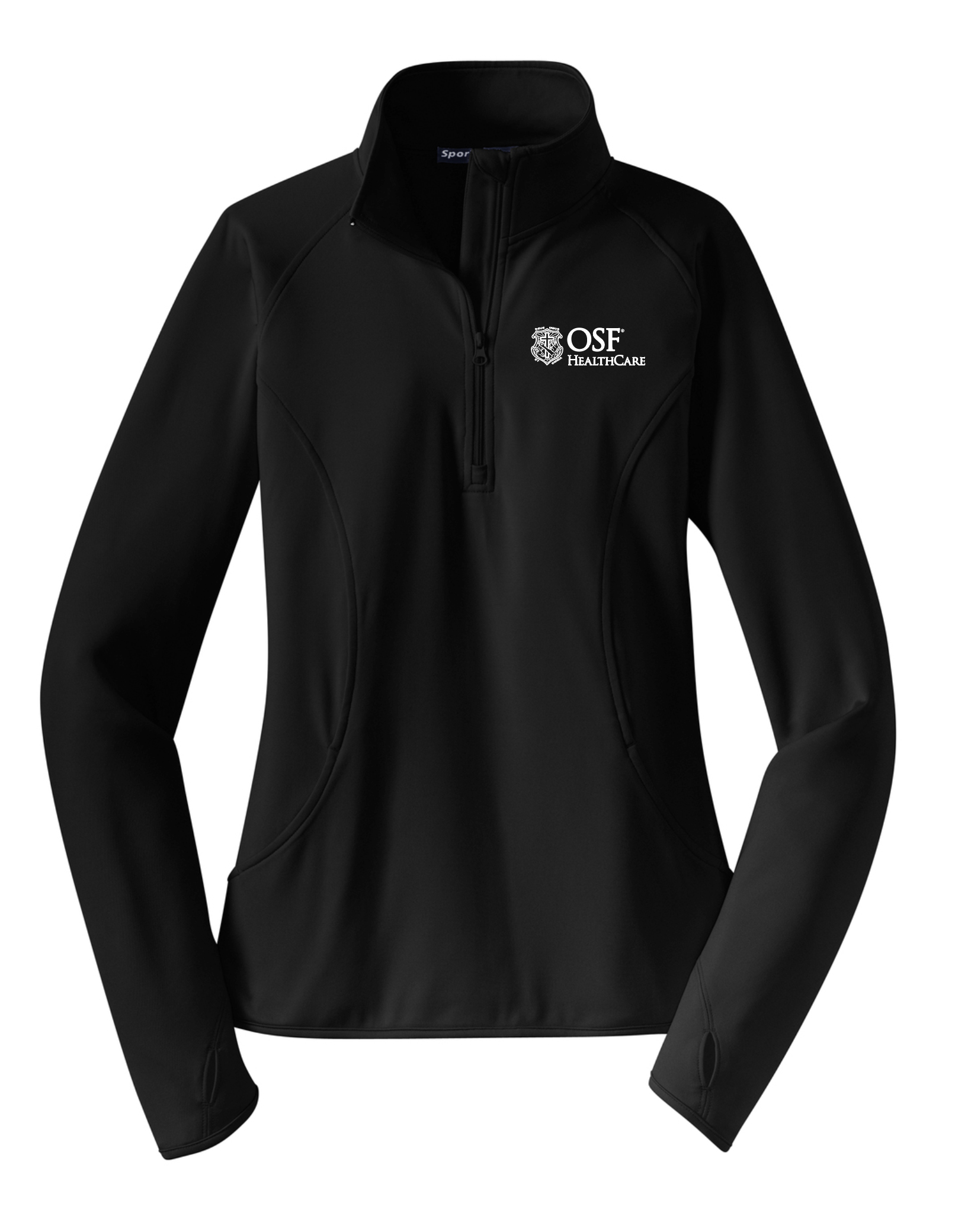 OSF Ladies Sport-Wick® Stretch 1/2-Zip Pullover