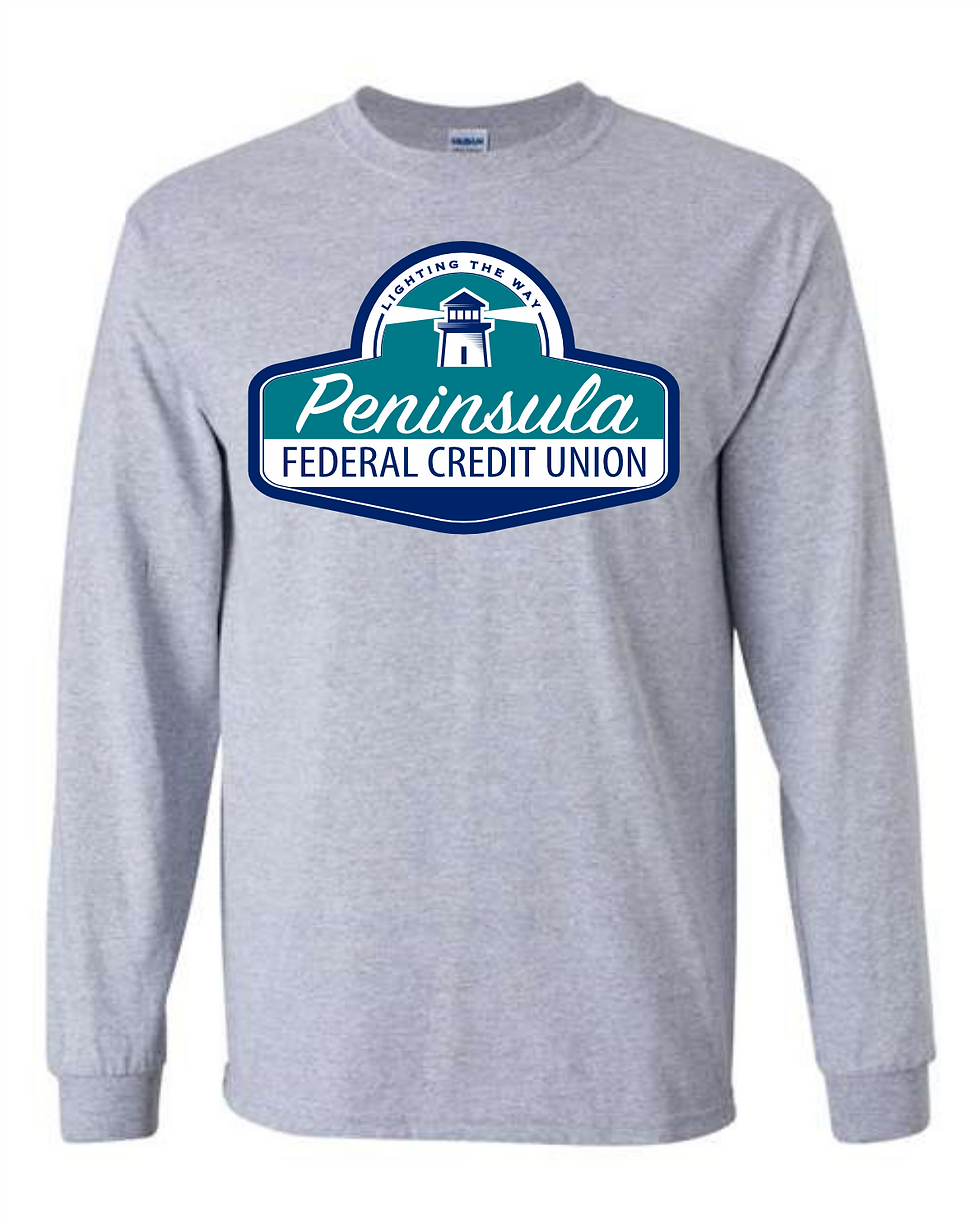 Thumbnail: PFCU Gildan Long Sleeve Full Color Print