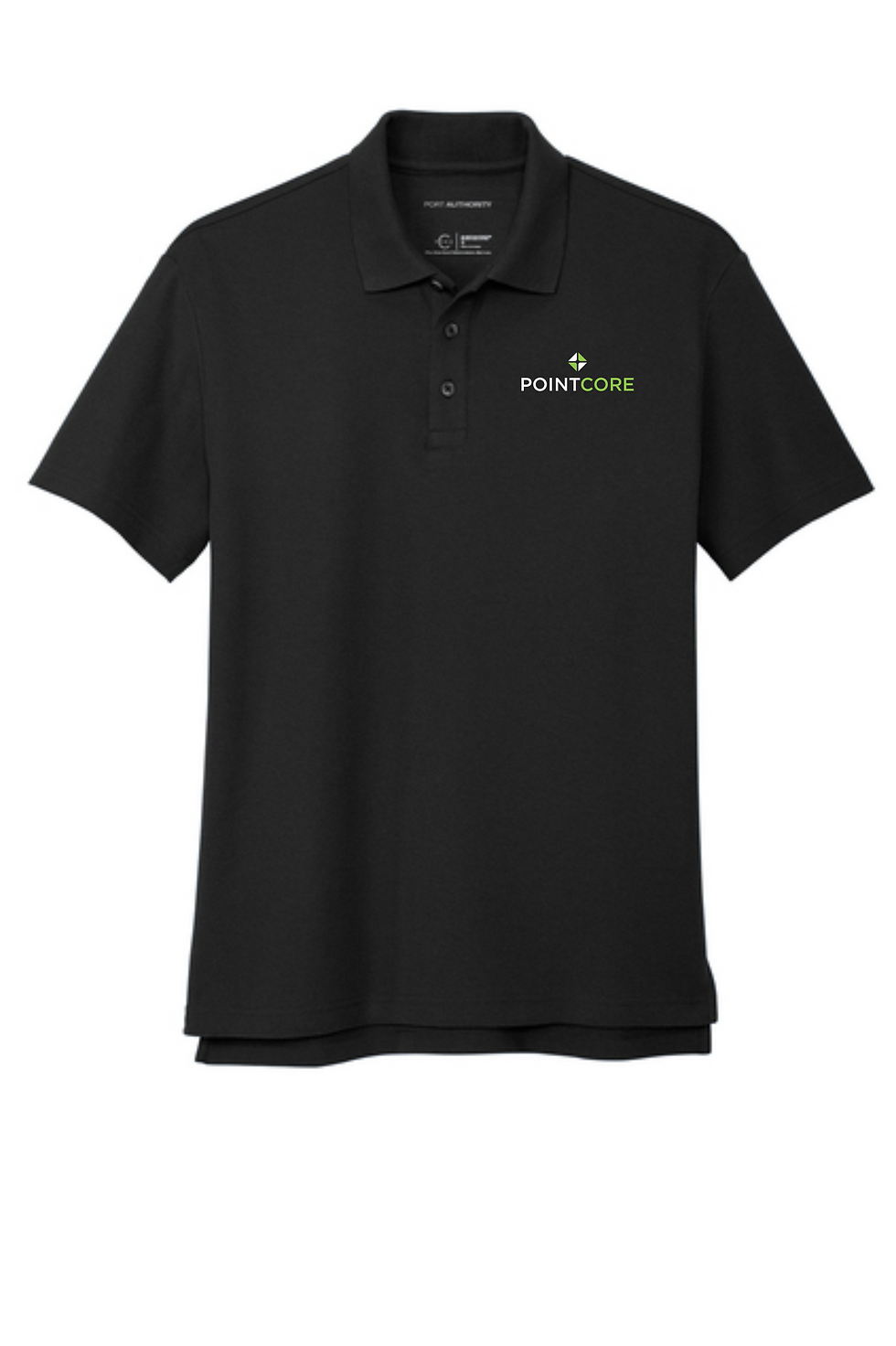 Thumbnail: Point Core Port Authority Unisex Cotton Polo