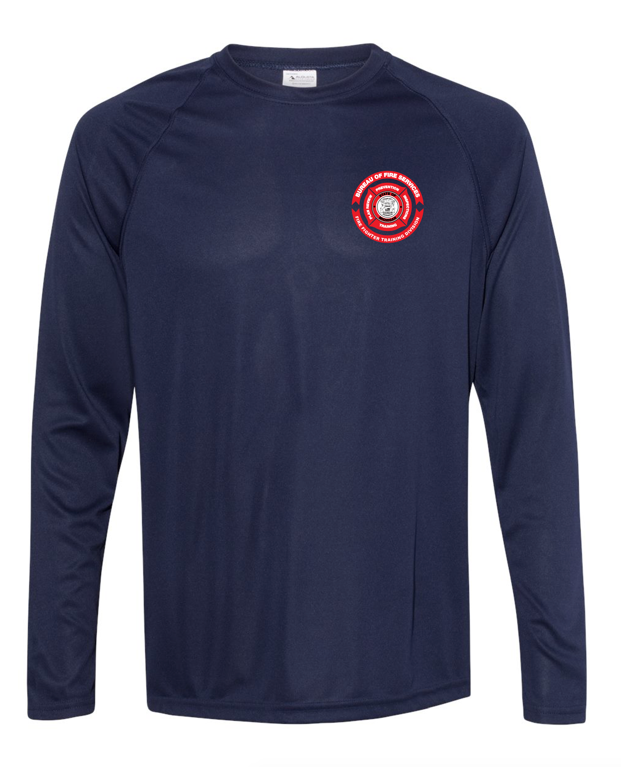 Unisex Performance Long Sleeve Navy