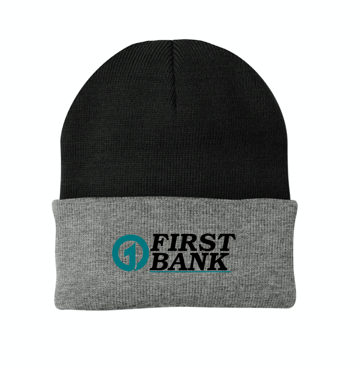 First Bank Port & Company Knit Cap